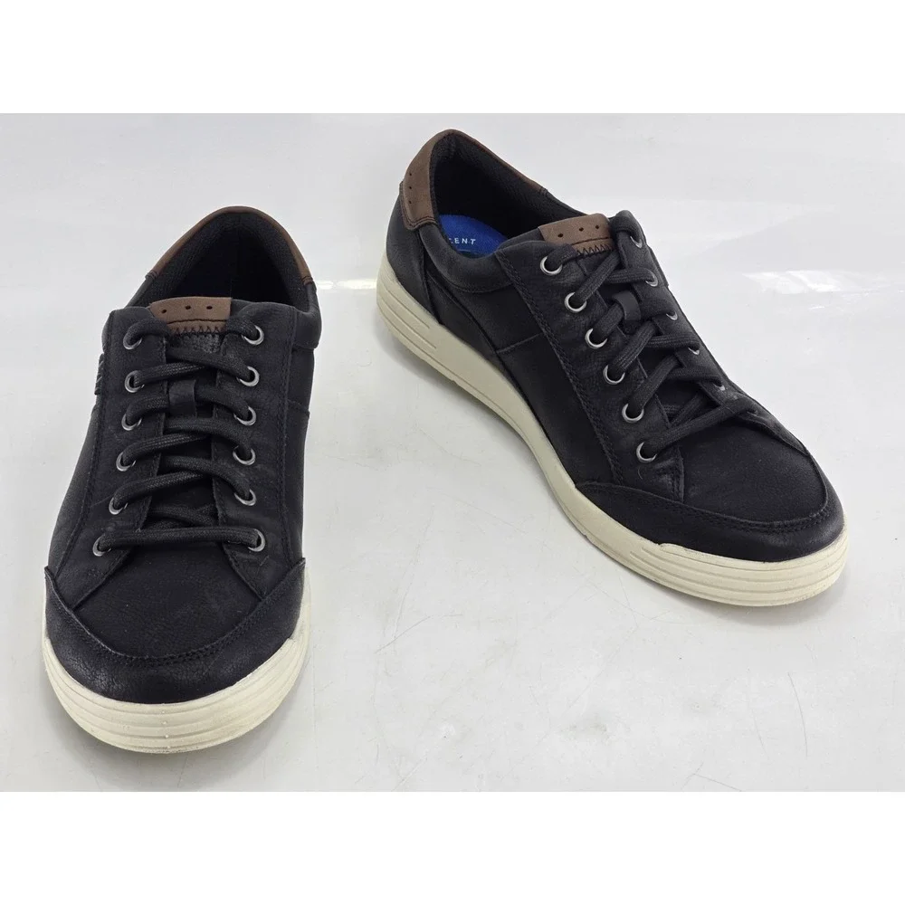 Men's Nunn Bush KORE City Walk Oxford Sneaker Lace Up Black Used‎ Sz 10.5 M